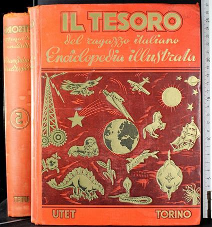 Il tesoro del ragazzo italiano. Enciclopedia illustrata. Vol 5 - copertina