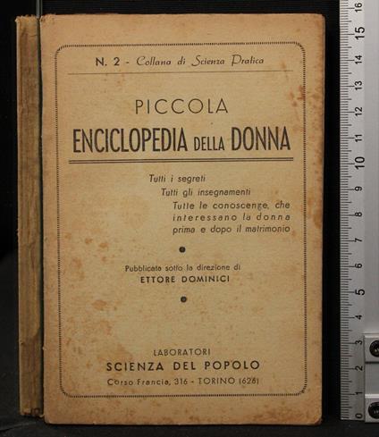 Piccola enciclopedia della donna - copertina