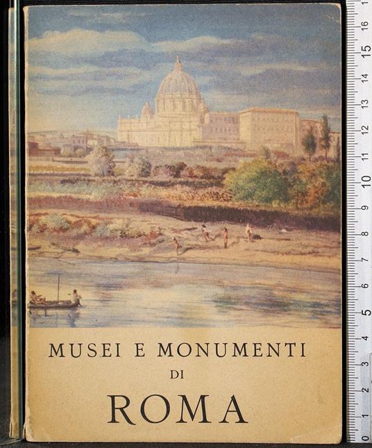 Musei e monumenti di Roma - copertina