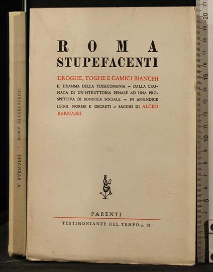 Roma stupefacenti - copertina