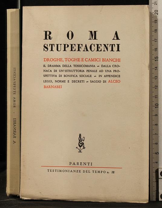 Roma stupefacenti - copertina