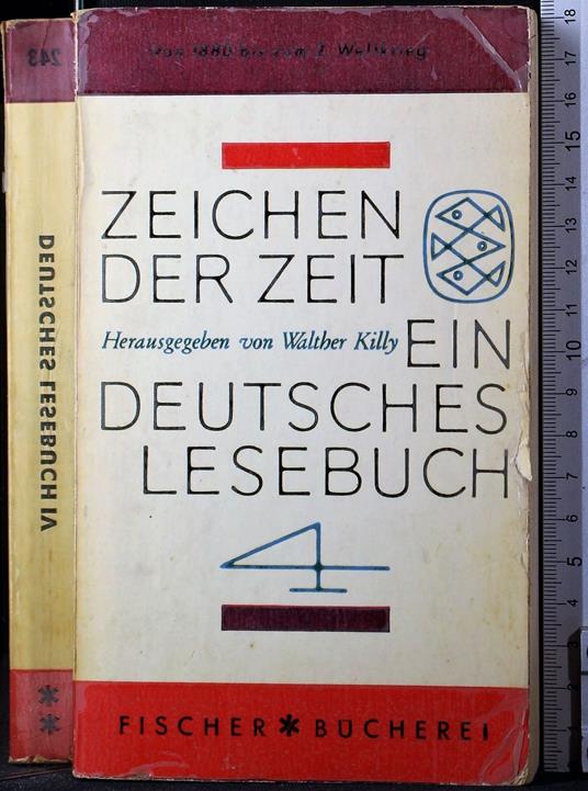 Zeichen der zeit. Ein Deutsches lesebuch. Vol 4 - copertina