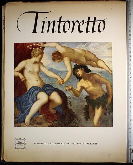 Club internazionale del libro d'arte. Tintoretto - copertina