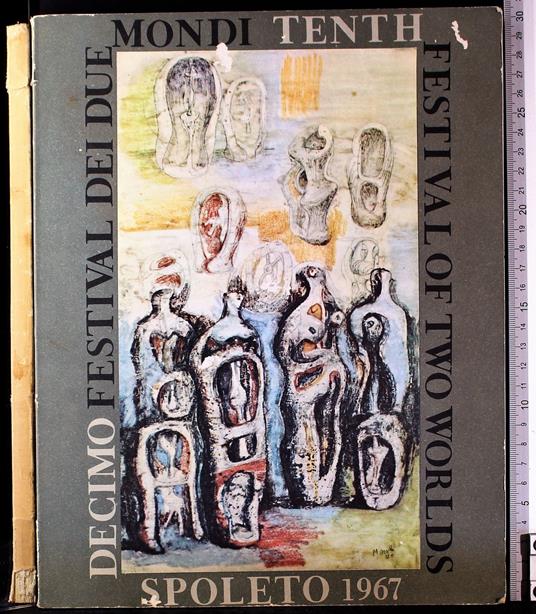 Decimo festival dei due mondi - copertina