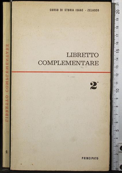 Libretto complementare 2 - copertina