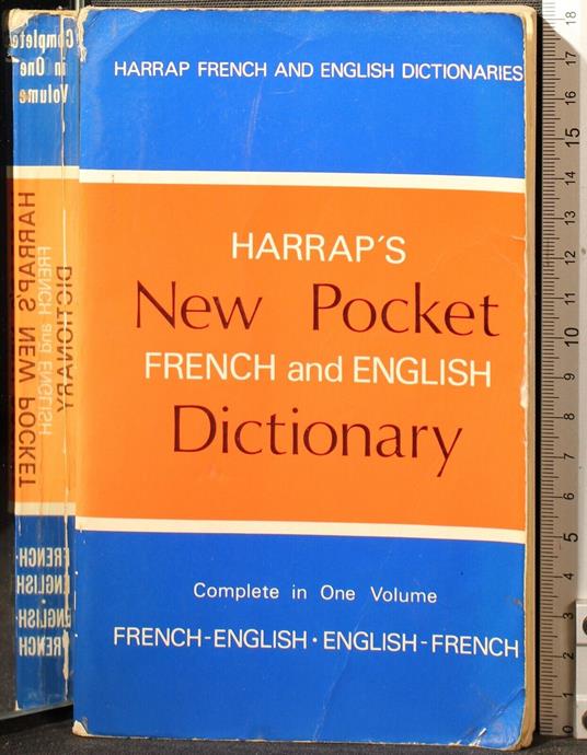 Harrap's new pocket french and english - copertina