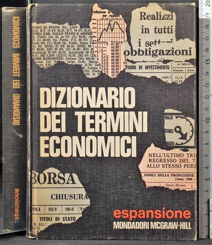 Dizionario dei termini economici. Espansione - copertina