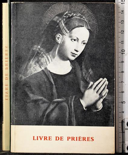 Livre de prieres - copertina