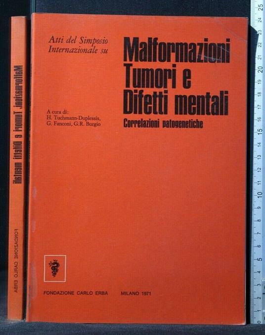 Malformazioni Tumori e Difetti Mentali - copertina