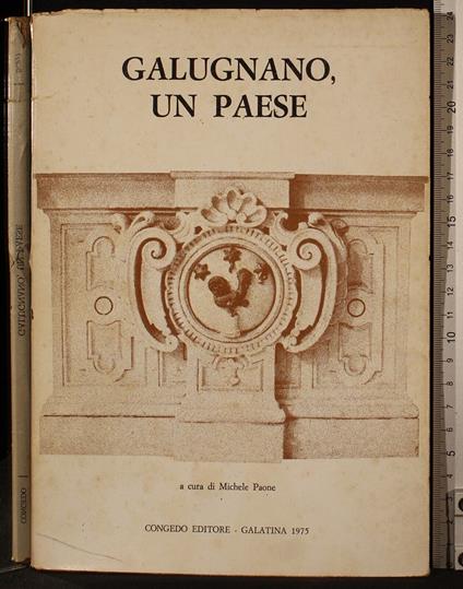 Galugnano, un paese - copertina