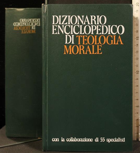 Dizionario Enciclopedico di Teologia Morale - copertina