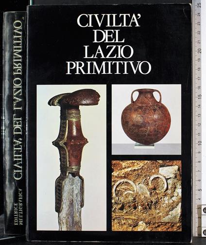 Civiltà del lazxio primitivo - copertina