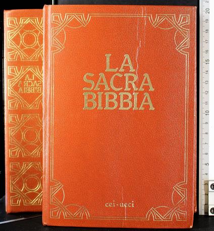 La sacra bibbia - copertina