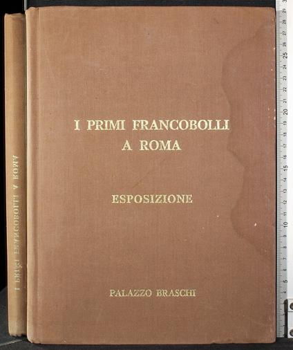 I primi francobolli a Roma. Esposizione - copertina