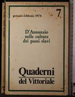 D'Annunzio nelle culture dei paesi slavi