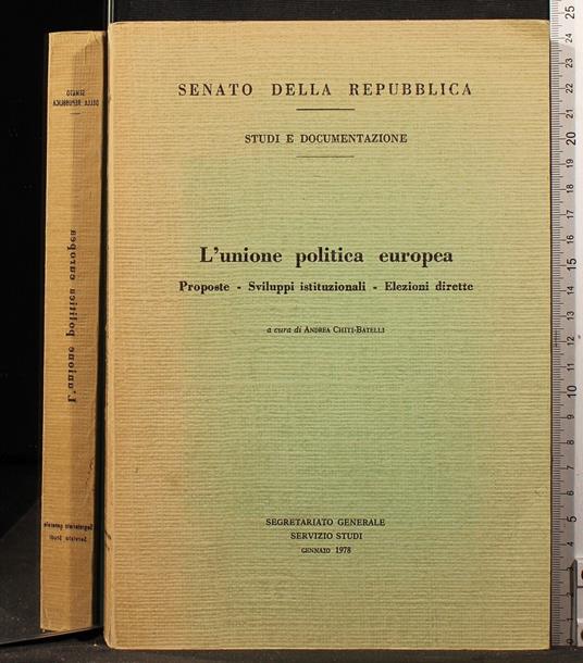 L' unione politica europea - copertina