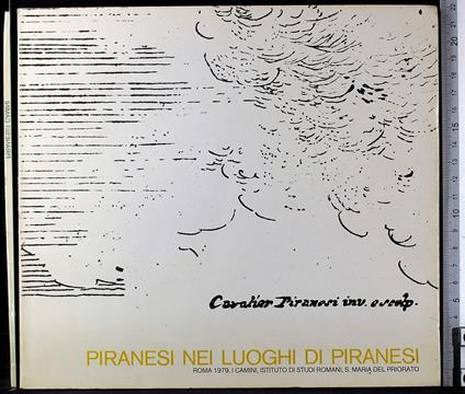 Piranesi nei luoghi di piranesi - copertina