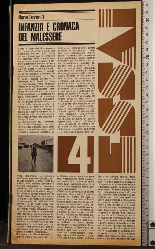 Essai 4. Infanzia e Cronaca Del Malessere - copertina