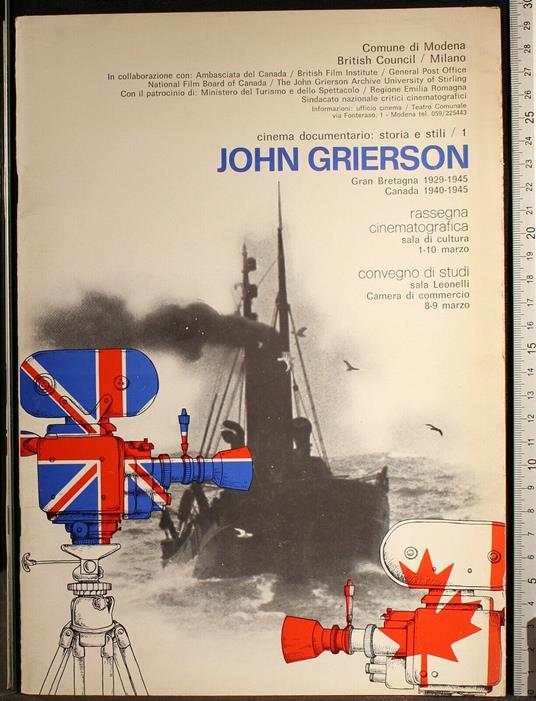 Grierson. Rassegna Cinematografica e Convegno Studi - copertina