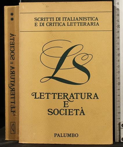 Letteratura E - copertina