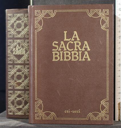 La sacra Bibbia - copertina