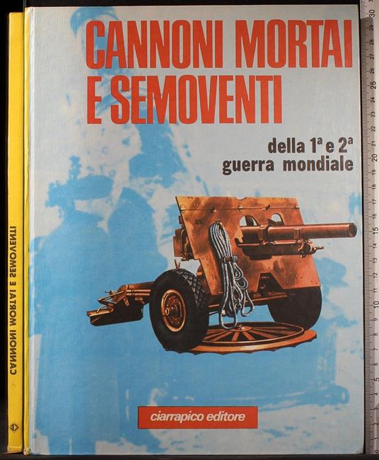 Cannoni mortai e semoventi. 1A e 2A guerra mondiale - copertina