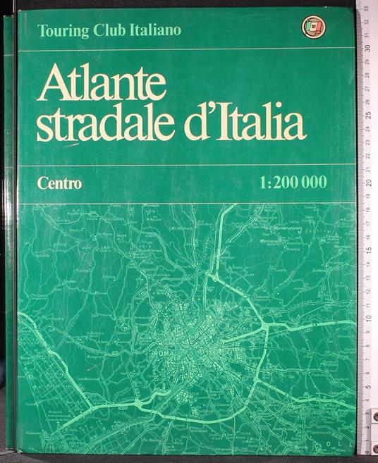 Atlante stradale d'Italia. Centro - copertina