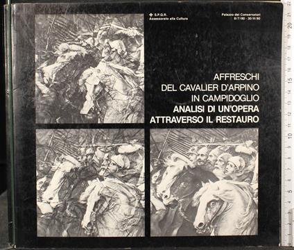 Affreschi del cavalier d'arpino in campidoglio - copertina