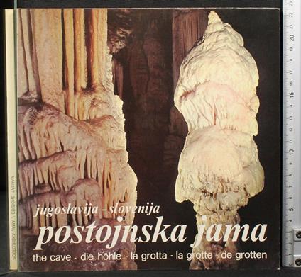 Jugoslavija-Slovenija. Postojnska Jama - copertina
