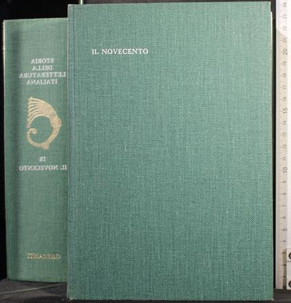 Storia della letteratura Italiana. Il Novecento. Vol 9 - copertina