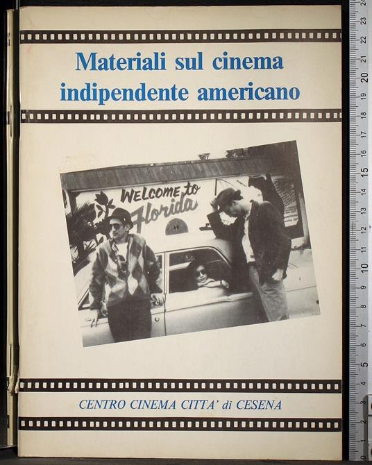 Materiali sul cinema indipendente americano - copertina