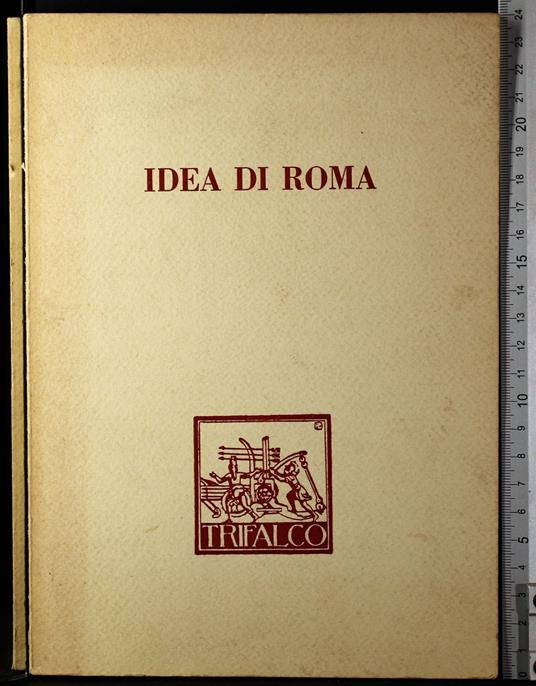 Idea di Roma - copertina