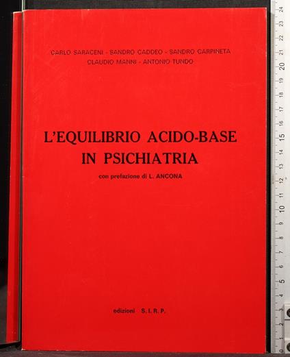 L' equilibrio acido-base in psichiatria - copertina