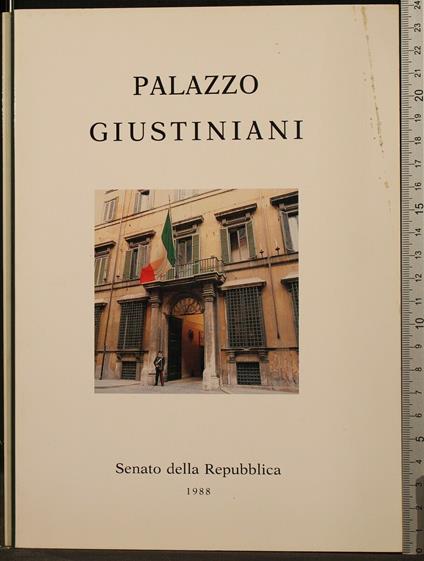 Palazzo Giustiniani - copertina