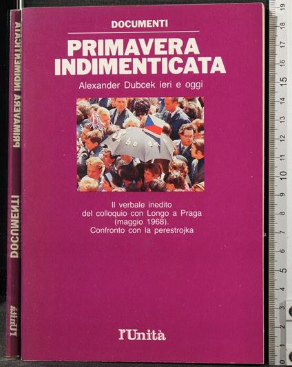 Primavera Indimenticata - copertina