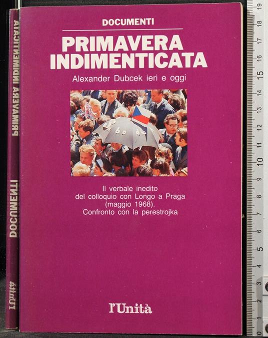 Primavera Indimenticata - copertina