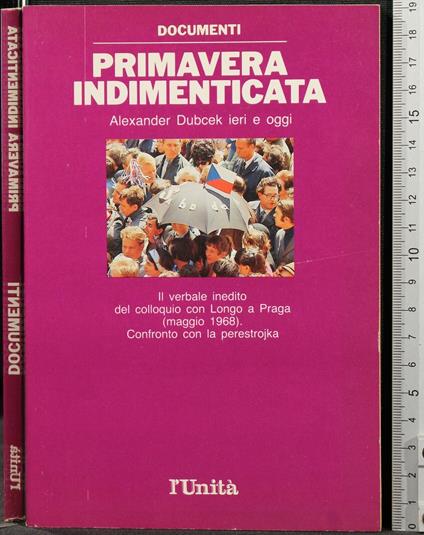Primavera Indimenticata - copertina
