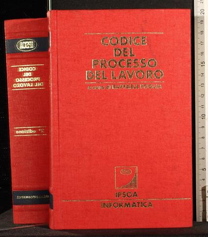 Codice del processo del lavoro - copertina