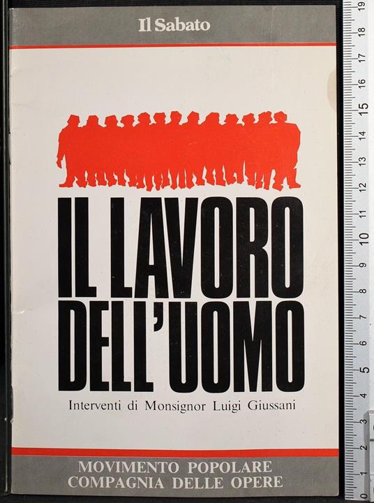 Il lavoro dell'uomo - copertina