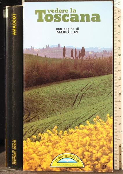 Vedere la toscana - copertina