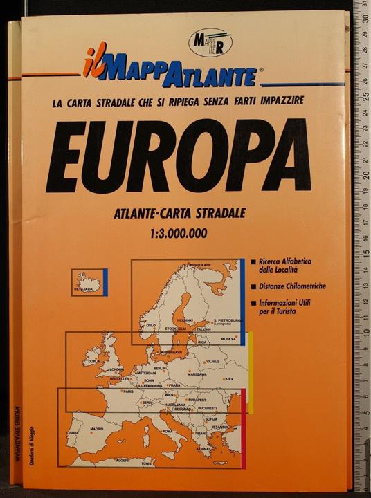 Il Mappatlante. Europa - copertina