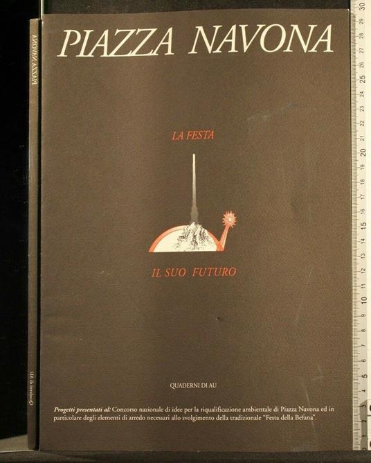 Piazza Navona La Festa e Il Suo Futuro - copertina
