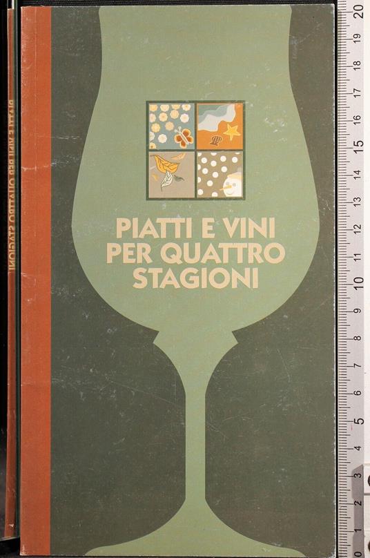 Piatti e vini per quattro stagioni - copertina