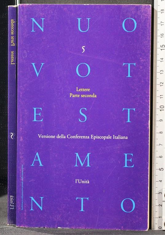 Lettere. Parte - copertina