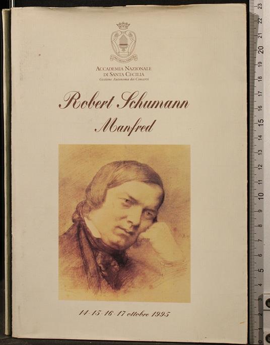 Robert Schumann. Manfred - copertina