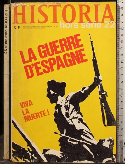 Historia. La Guerre D'Espagne - copertina