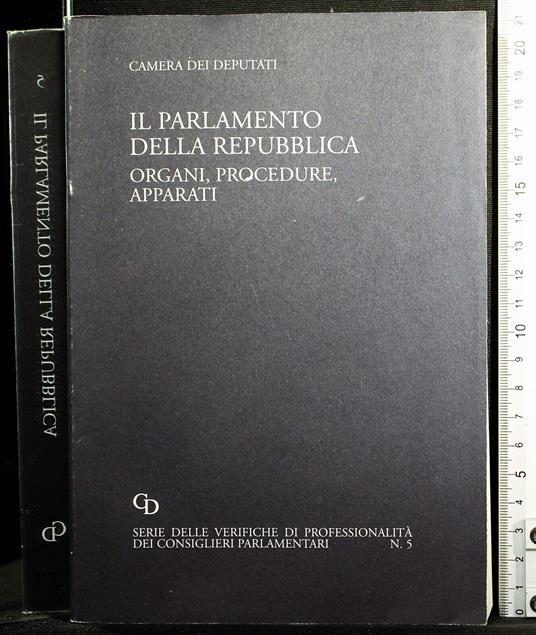 Il parlamento della repubblica - copertina