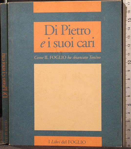 Di Pietro e i sui cari - copertina