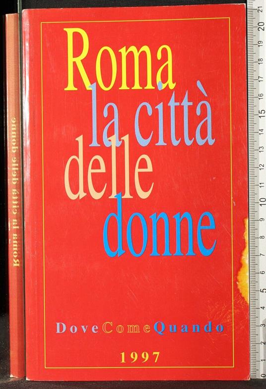 Roma la città delle donne. Dove come quando - copertina