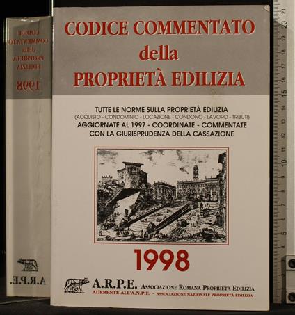 Codice commentato della proprietà edilizia - copertina